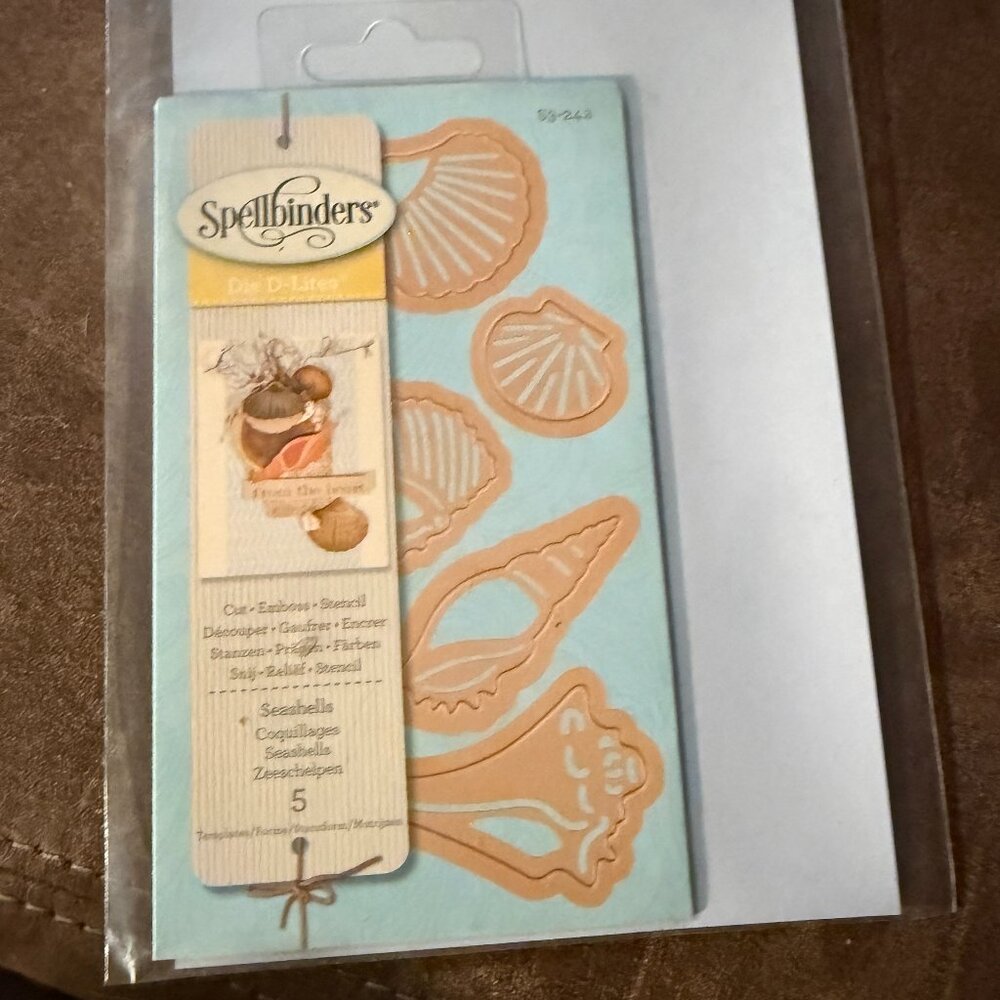 Spellbinders Seashells Die (4)